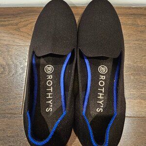 Rothy loafer black size w8.5